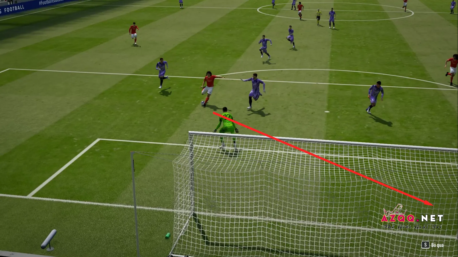 Cách sút sệt trong FIFA Online 4