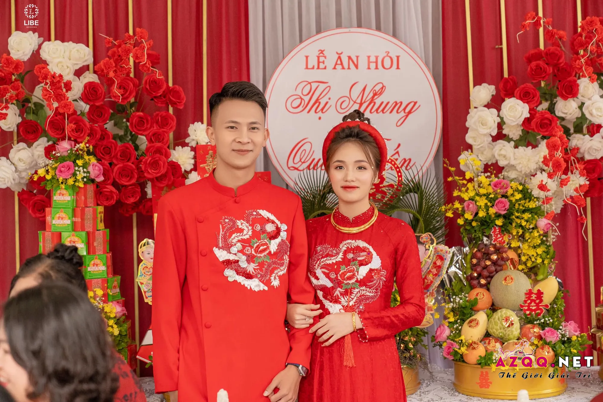 Ảnh cưới của Thị Nhung và Quốc Tuấn